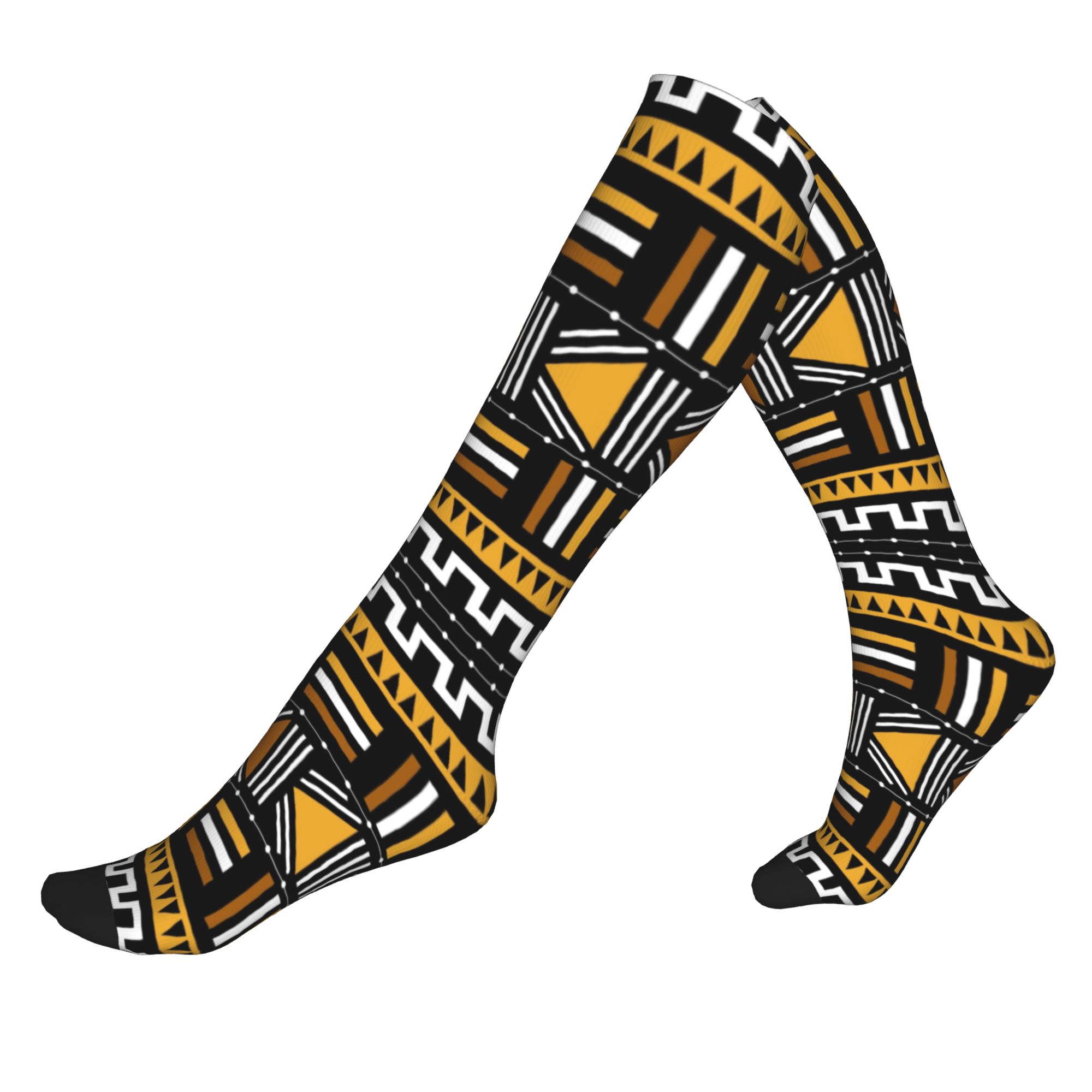 Ethnic Fashion For Men - Tradycyjne afrykańskie etniczne plemienne skarpetki Ankara