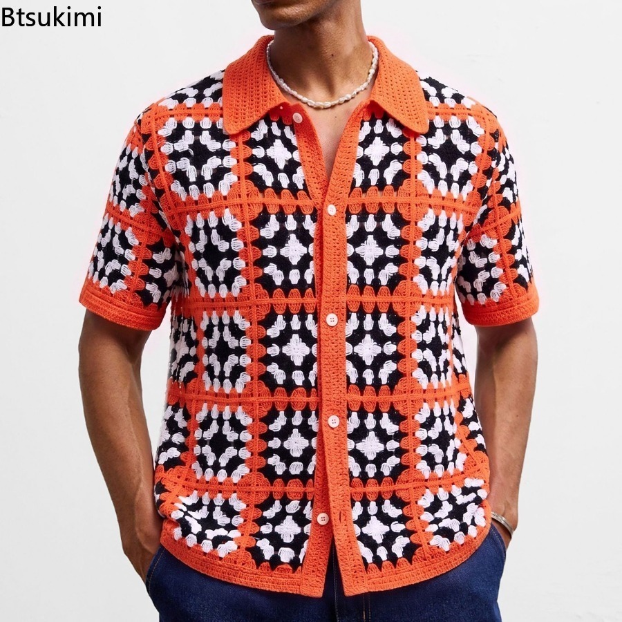 Urban Ethnic Fashion - Nowe męskie kardigany i swetry w