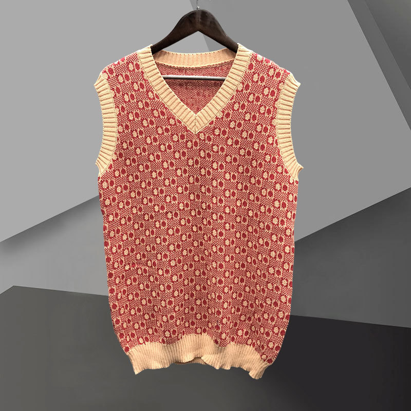 Ethnic Fashion For Men - 2023 brytyjski wszechstronny sweter sweter kamizelka