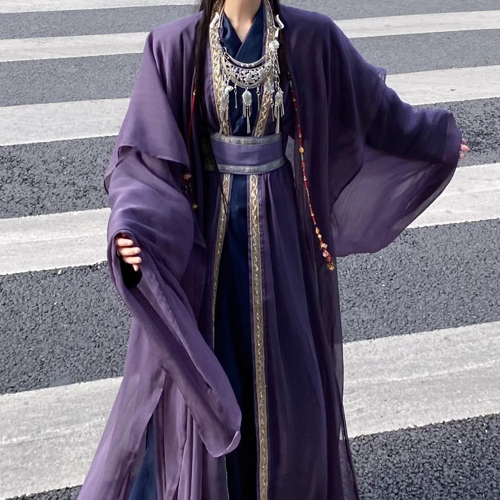 Ethnic Style - Nowy chiński strój Hanfu Miao etnicznej
