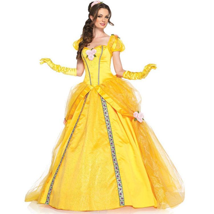 Ethnic Wear Fashion Designer - Kostium księżniczki na Halloween dla dorosłych,