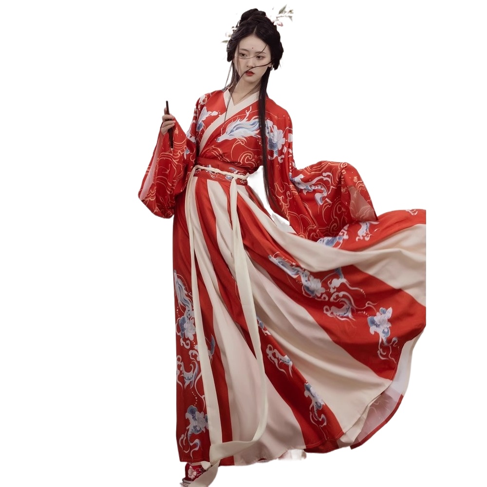 Ethnic Dress Fashion Show - Tradycyjna chińska odzież Hanfu damska sukienka