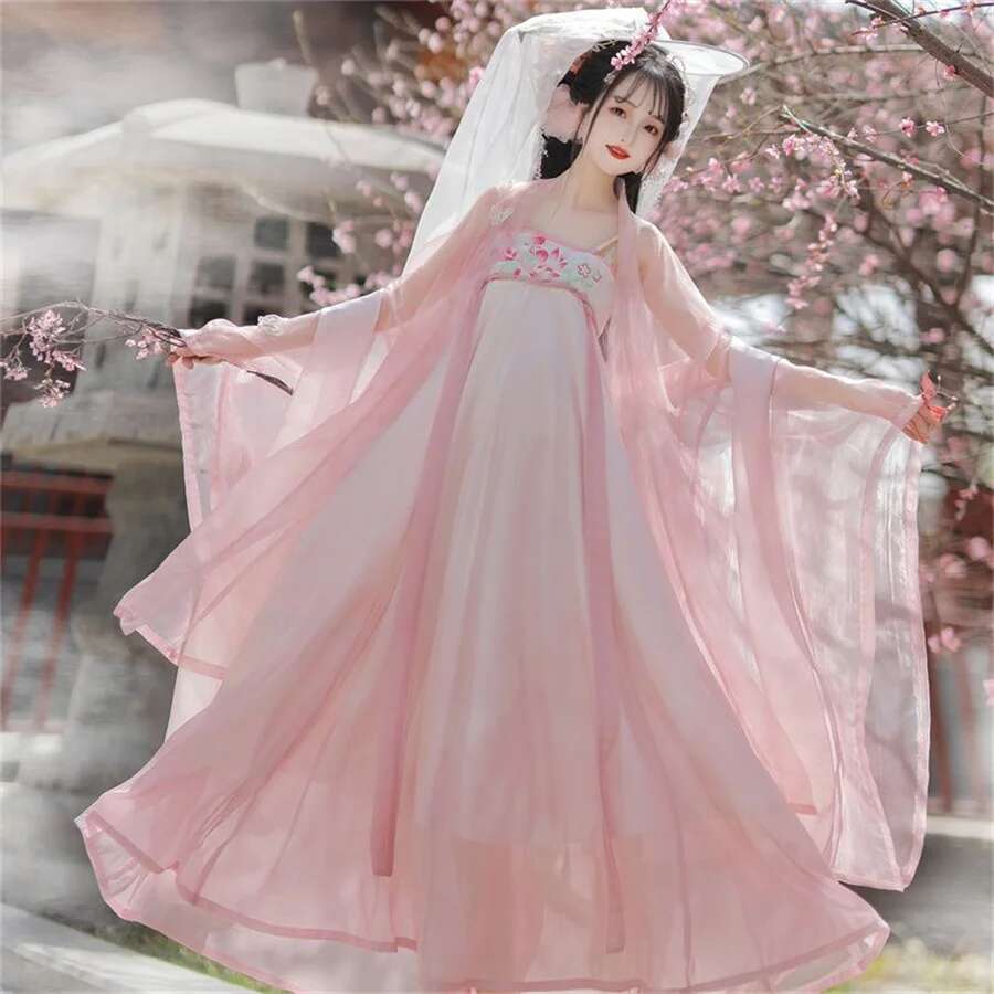 Ethnic Dress Fashion Show - Hanfu Chińskie Tradycyjne Sukienki Kostiumy Cosplay
