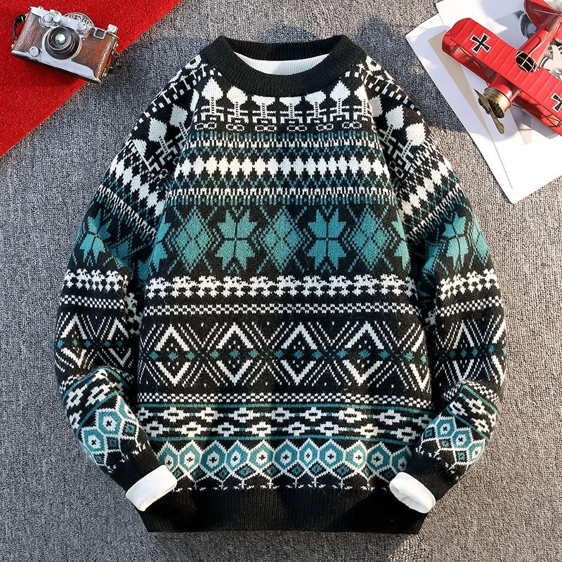 Męski sweter na jesień i zimę, – Ethnic Fashion For Men recenzja i cena