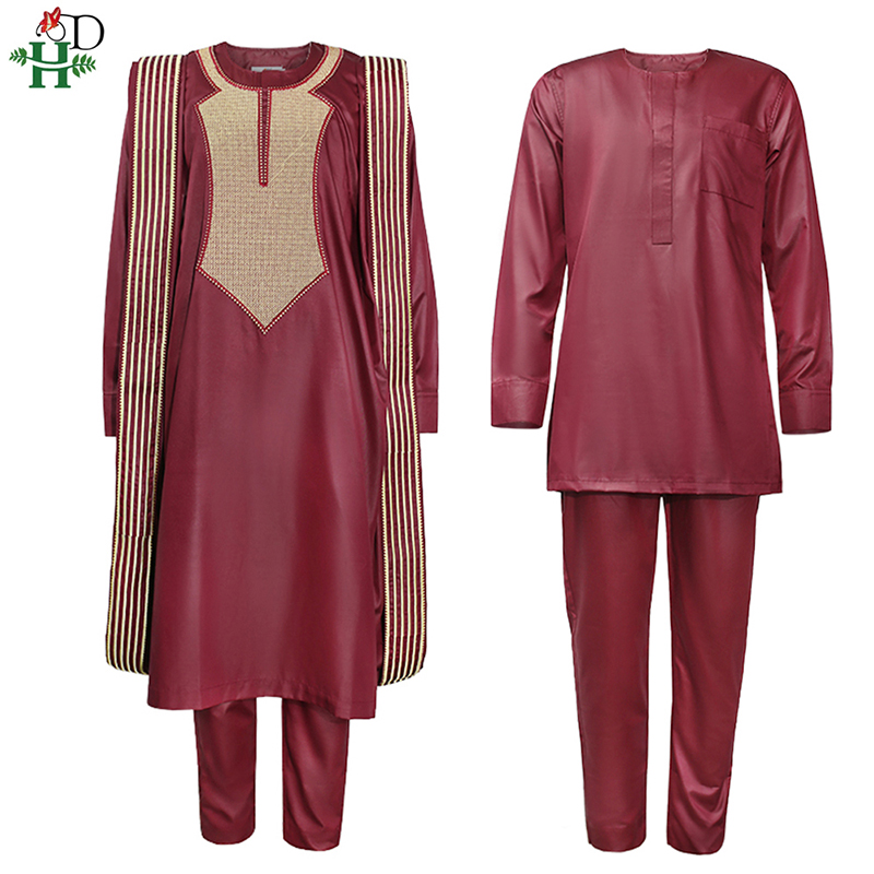 H&D African Agbada Garnitur Dl – Boubou Men Africa recenzja i cena