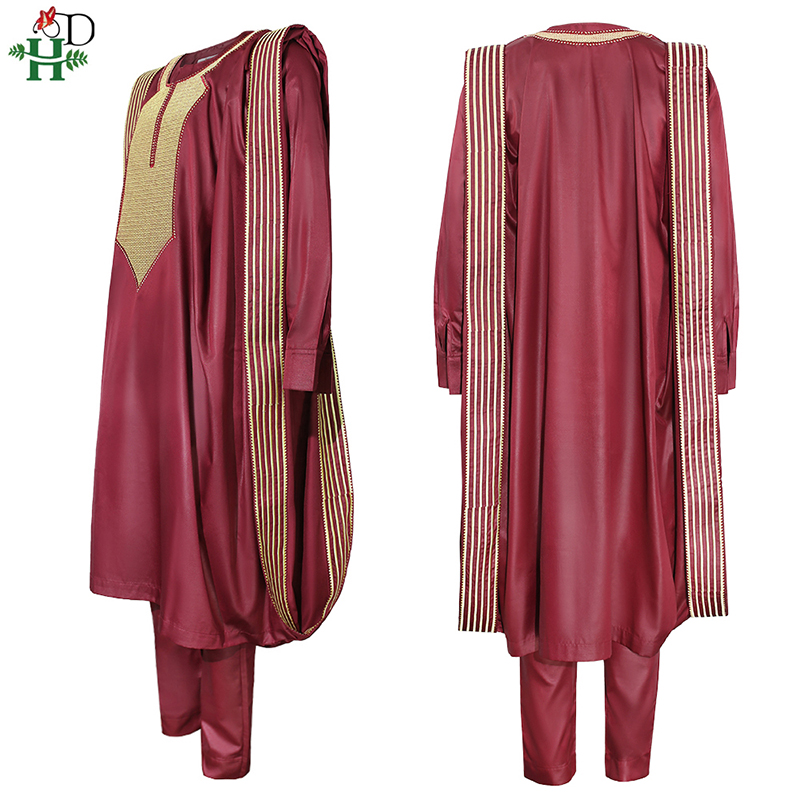 H&D African Agbada Garnitur Dl – Boubou Men Africa recenzja i cena