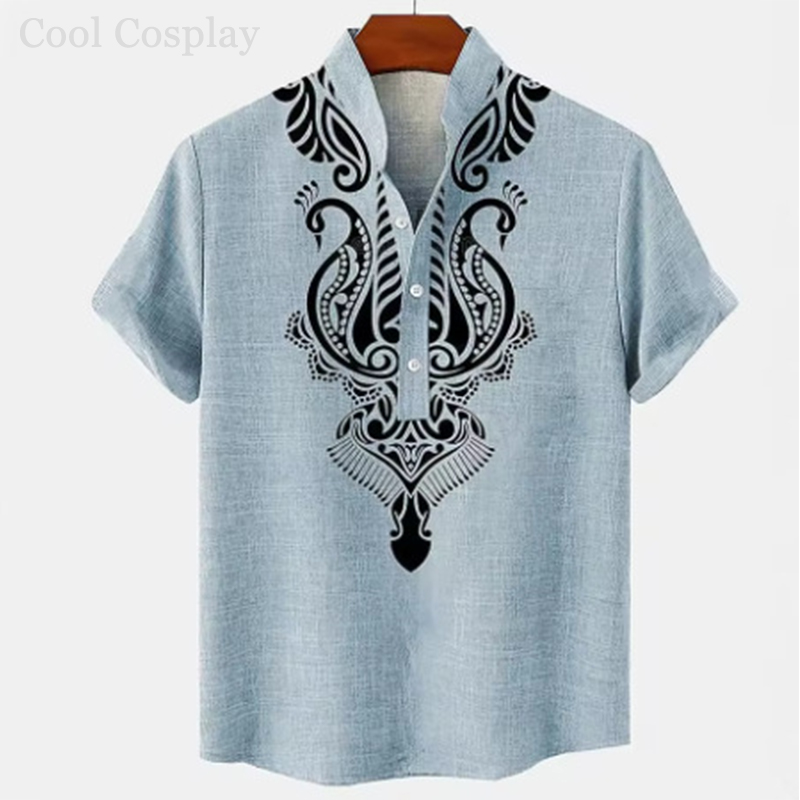 Męskie koszulki retro Henley z – Ethnic Fashion For Men recenzja i cena