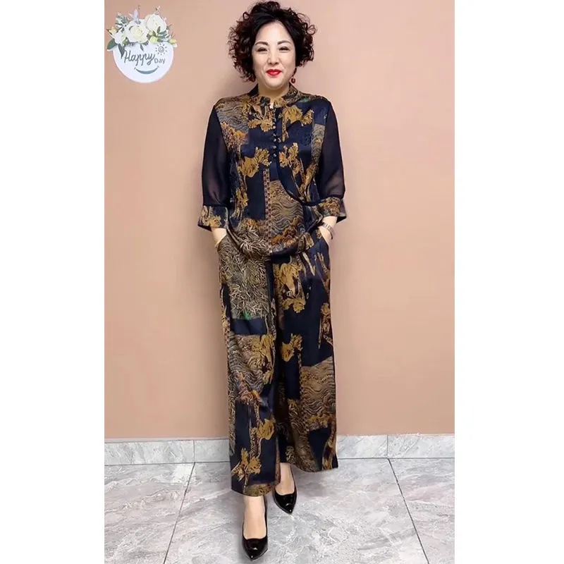 2025 Nowy zestaw spodni z szer – Ethnic Fashion Wear recenzja i cena
