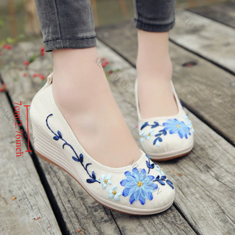 Haftowane damskie wygodne buty – Ethnic Fashion recenzja i cena