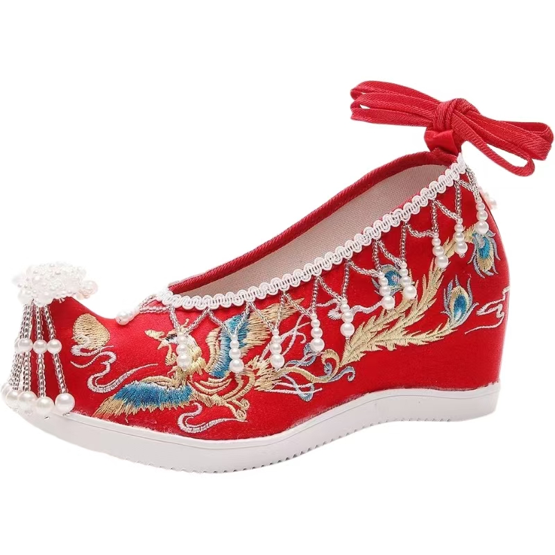 Damskie Nowe Czerwone Haftowan – Ethnic Style recenzja i cena