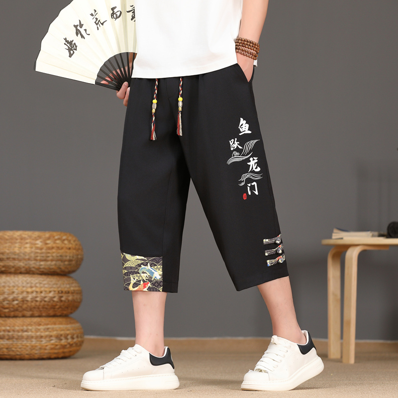 Męskie letnie spodnie z lodowe – Urban Ethnic Fashion recenzja i cena