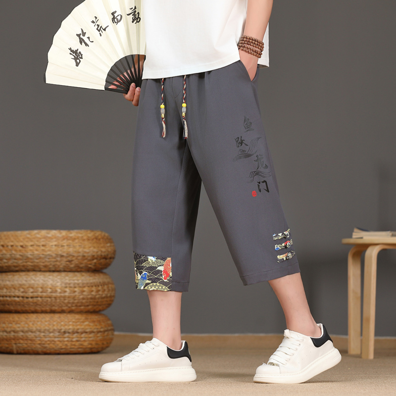 Męskie letnie spodnie z lodowe – Urban Ethnic Fashion recenzja i cena