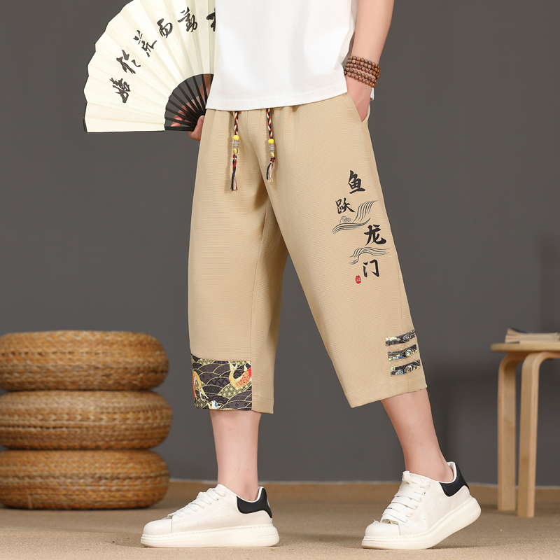 Męskie letnie spodnie z lodowe – Urban Ethnic Fashion recenzja i cena