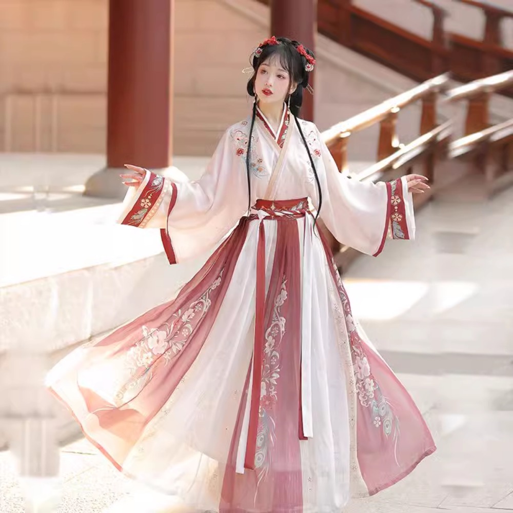 Hanfu chińska tradycyjna sukie – Ethnic Dress Fashion Show recenzja i cena